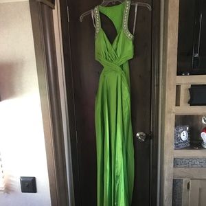 Green prom dress